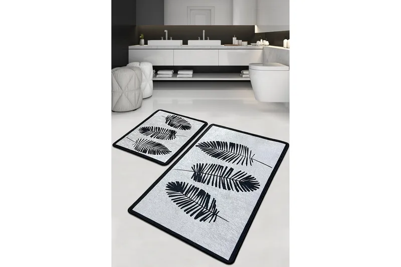 Pardhuman Badrumsmatta 60x100 cm Rektangulär, Flerfärgad