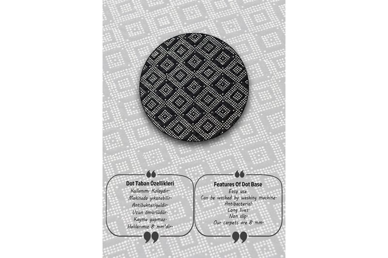 Pariti Badrumsmatta 80 cm Rund - Flerfärgad - Textilier & mattor - Mattor - Badrumsmattor