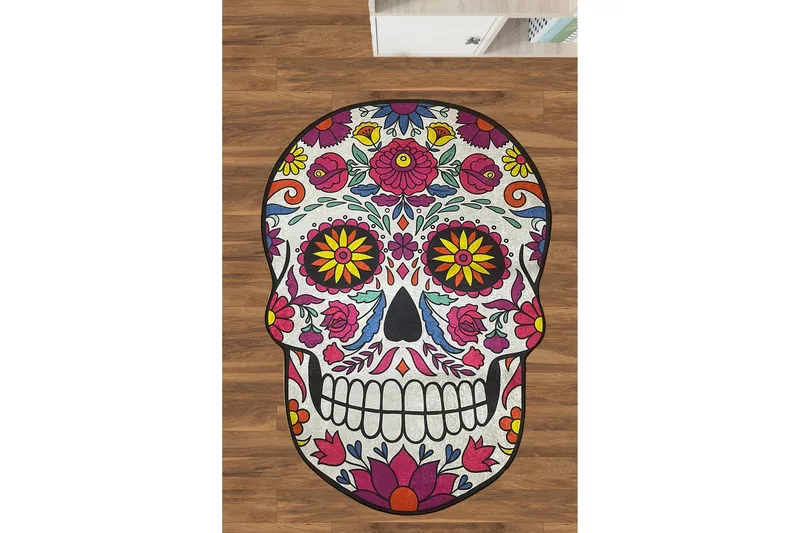 Parlad Badrumsmatta 80x120 cm Rektangulär - Flerfärgad - Textilier & mattor - Mattor - Badrumsmattor