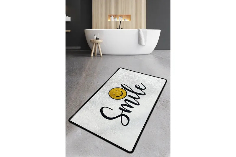 Parmanand Badrumsmatta 80x100 cm Rektangulär, Flerfärgad