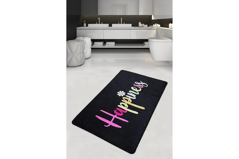 Parmar Badrumsmatta 80x100 cm Rektangulär, Flerfärgad