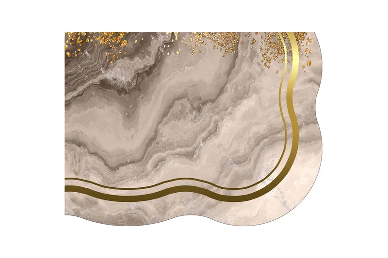 Parminder Badrumsmatta 60x100 cm Rektangulär - Creme - Textilier & mattor - Mattor - Badrumsmattor