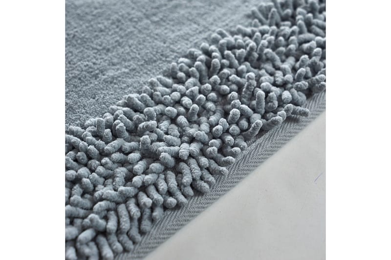 Parmita Badrumsmatta 60x100 cm Rektangulär - Grå - Textilier & mattor - Mattor - Badrumsmattor