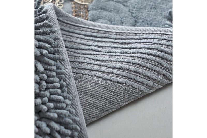 Parmita Badrumsmatta 60x100 cm Rektangulär - Grå - Textilier & mattor - Mattor - Badrumsmattor