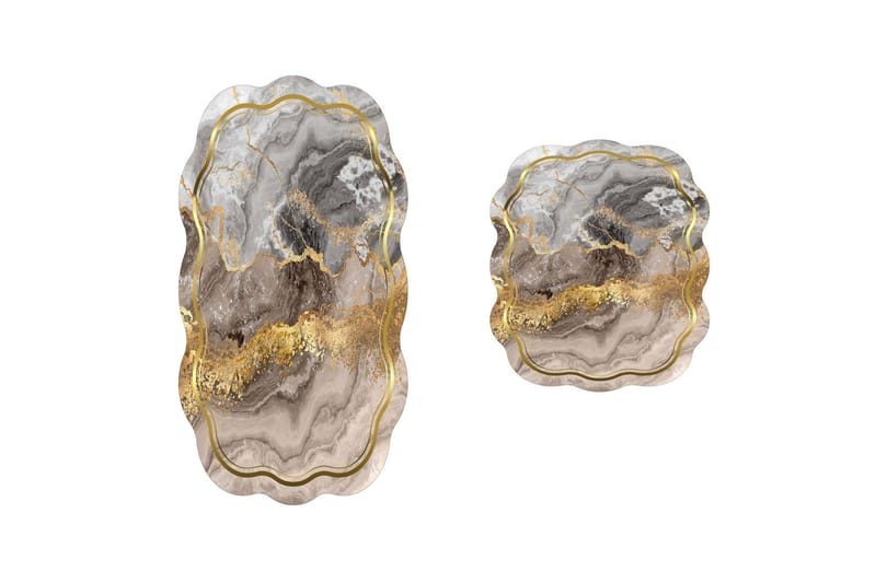 Parmo Badrumsmatta 60x100 cm Rektangulär - Beige - Textilier & mattor - Mattor - Badrumsmattor