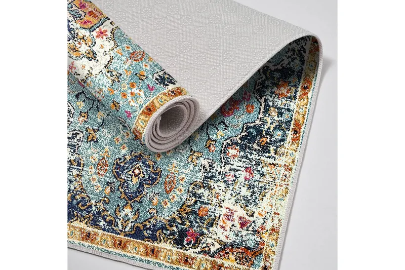 Badrumsmattset (2 delar) Masafumie Multicolor - Multifärgad - Textilier & mattor - Mattor - Badrumsmattor