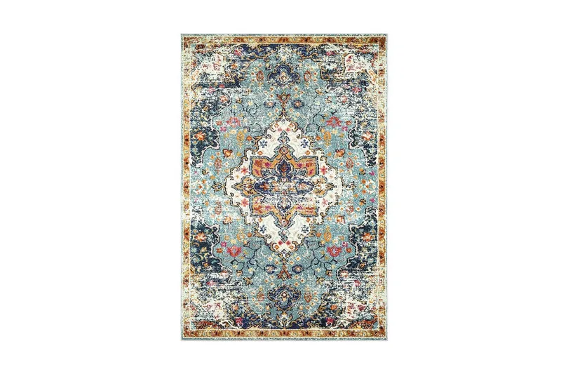 Badrumsmattset (2 delar) Masafumie Multicolor, Multifärgad