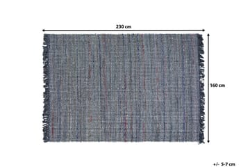 Besni Matta 160x230 cm - Grå - Textilier & mattor - Mattor - Modern matta - Bomullsmattor