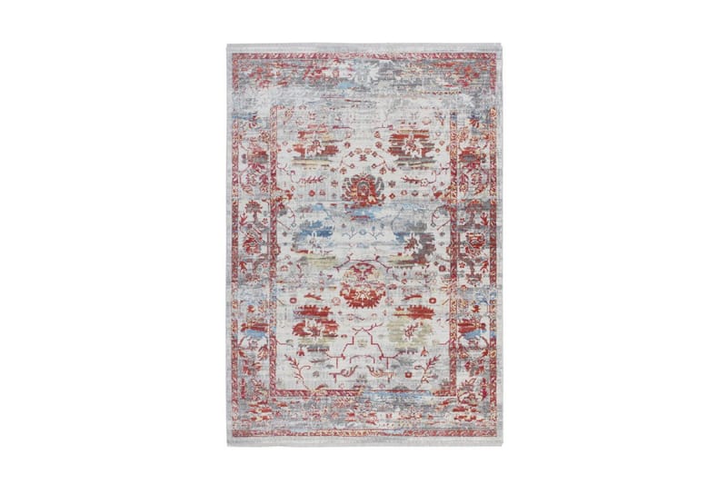 BLOOMS LUI Matta 80x150 cm Röd/Flerfärgad - D-Sign - Orientaliska mattor - Persisk matta - Stora mattor