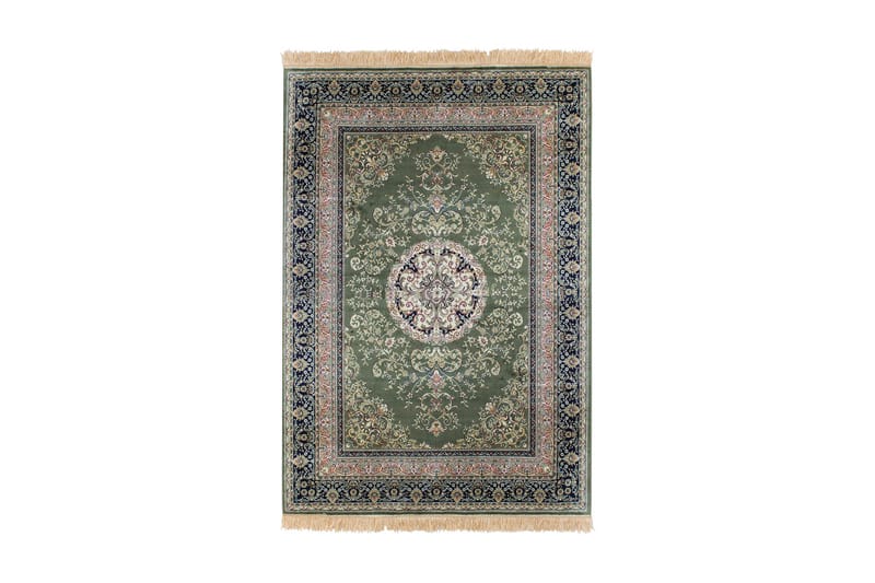 CATAMARCA Medallion Orientalisk Matta 130x190 Grön - Orientaliska mattor - Persisk matta