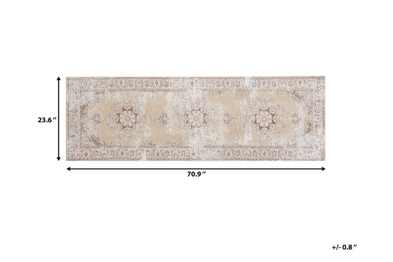 CHEIRS Matta 60x180 cm Beige - Textilier & mattor - Mattor