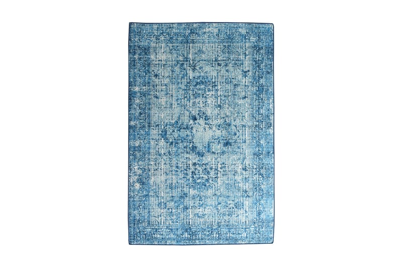 CORABEL Matta 160x230 cm Blå/Sammet - Mattor - Stora mattor