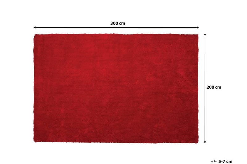 Demre Matta 200x300 cm - Röd - Textilier & mattor - Mattor