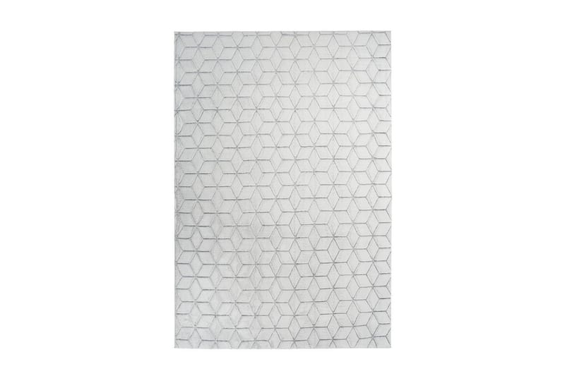 DERAMSLE KL Matta 80x150 cm Vit/Antracit - D-Sign - Mattor - Små mattor