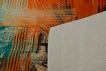 Errege Matta 160x230 cm - Flerfärgad - Textilier & mattor - Mattor - Modern matta - Bomullsmattor