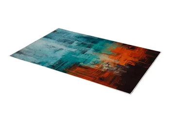 Errege Matta 160x230 cm - Flerfärgad - Textilier & mattor - Mattor - Modern matta - Bomullsmattor