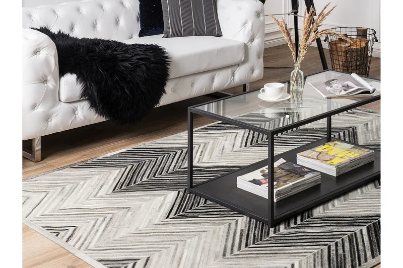 Aytepe Skinnmatta 140x200 cm - Grå - Textilier & mattor - Mattor - Fällar & skinnmattor - Koskinn