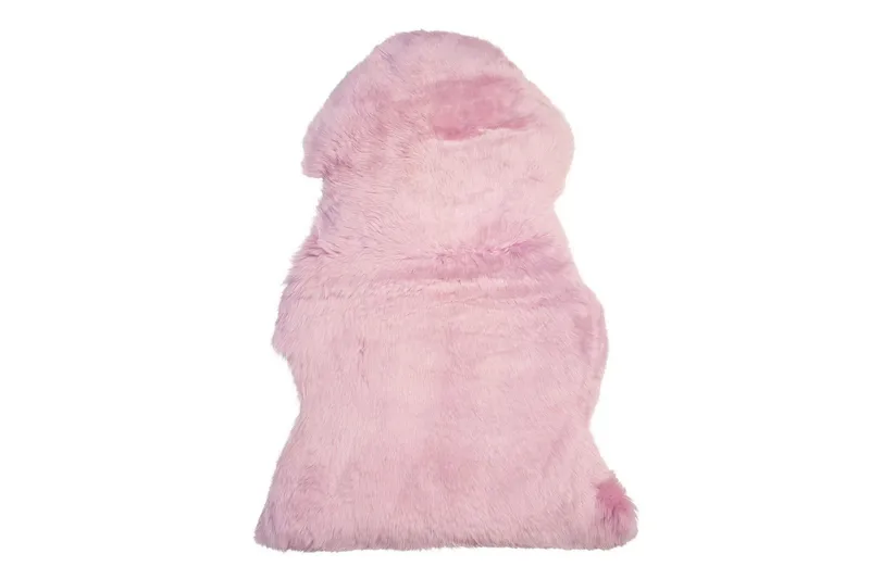 Butchee Fårskinn 65x110 cm, Rosa