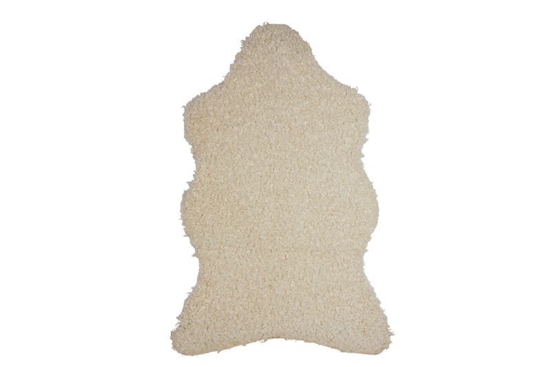 Mahto Fårskinn 60x110 cm Rektangulär, Offwhite