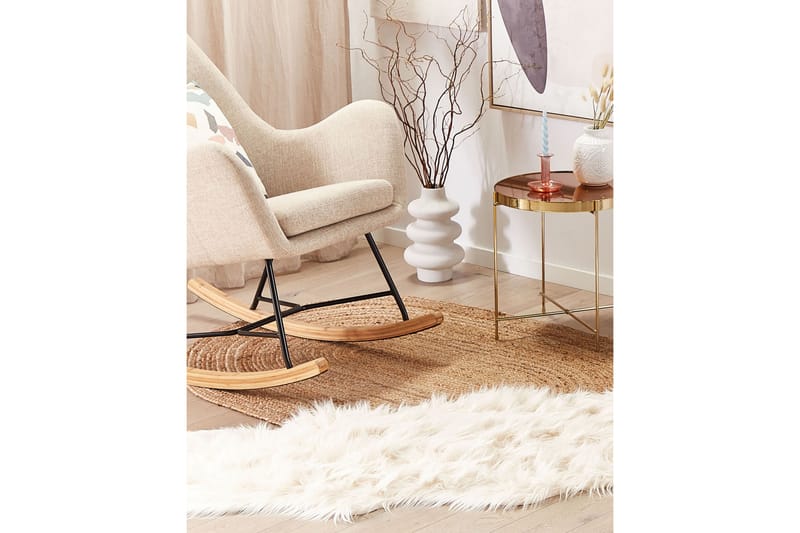 Mamungari Fårskinn 60x180 cm Beige - Textilier & mattor - Mattor - Fällar & skinnmattor