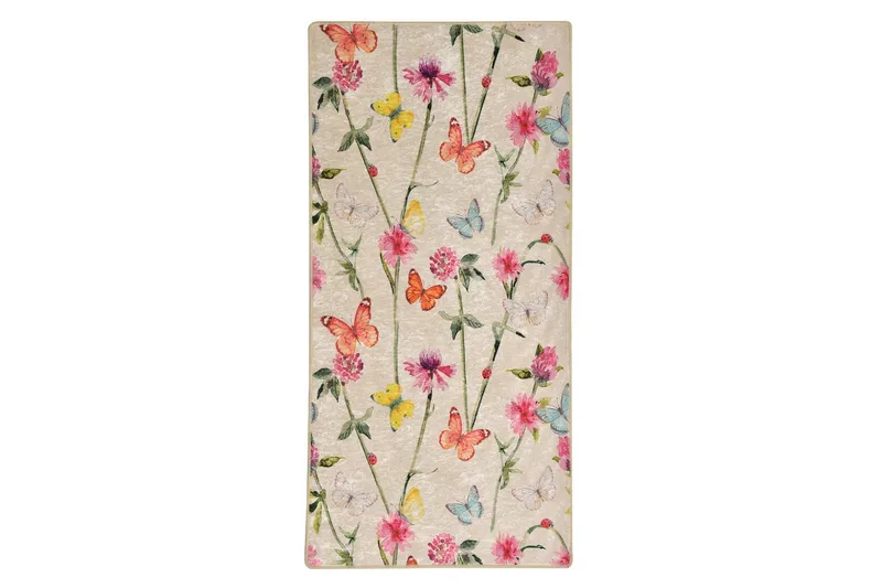 Fikret Matta 80x150 cm - Flerfärgad/Sammet - Textilier & mattor - Mattor