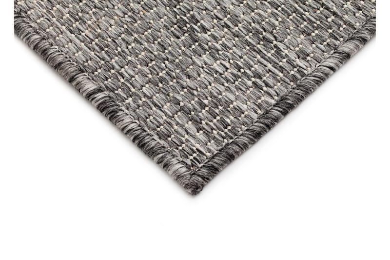 ARAVACA Square Flatvävd Matta 80x240 Grå/Vit - Flatvävda mattor - Små mattor