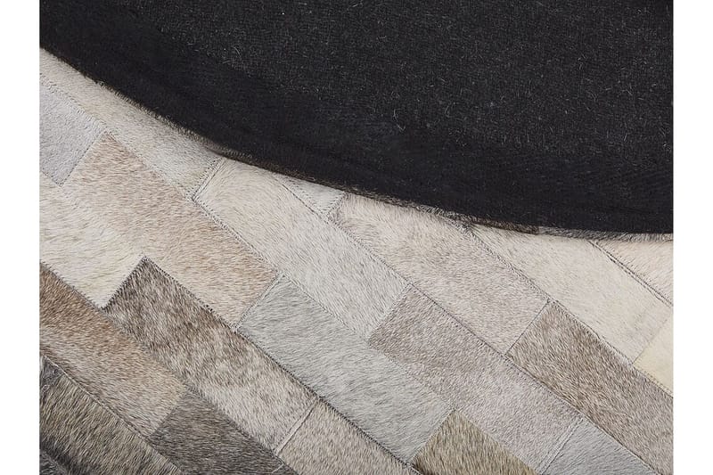 BELATAND Matta 140 cm Rund Brun/Beige - Textilier & mattor - Mattor - Flatvävda mattor