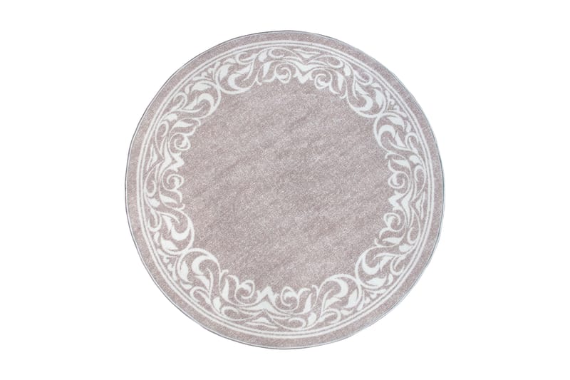 HILLA Matta Rund 133 cm Beige - Hestia - Textilier & mattor - Mattor - Flatvävda mattor
