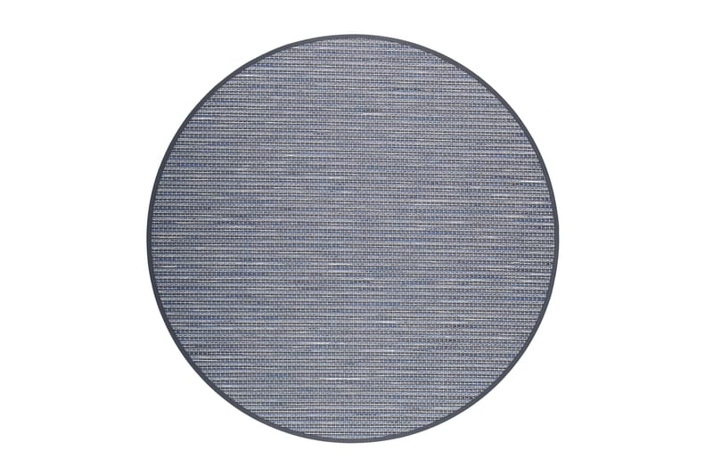 HONKA Matta Rund 200 cm Blå - Vm Carpet - Flatvävda mattor