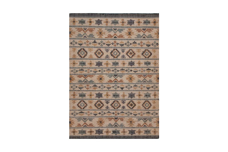 KILIM NIRVANA 1 Flatvävd Matta 140x200 cm Flerfärgad - Flatvävda mattor