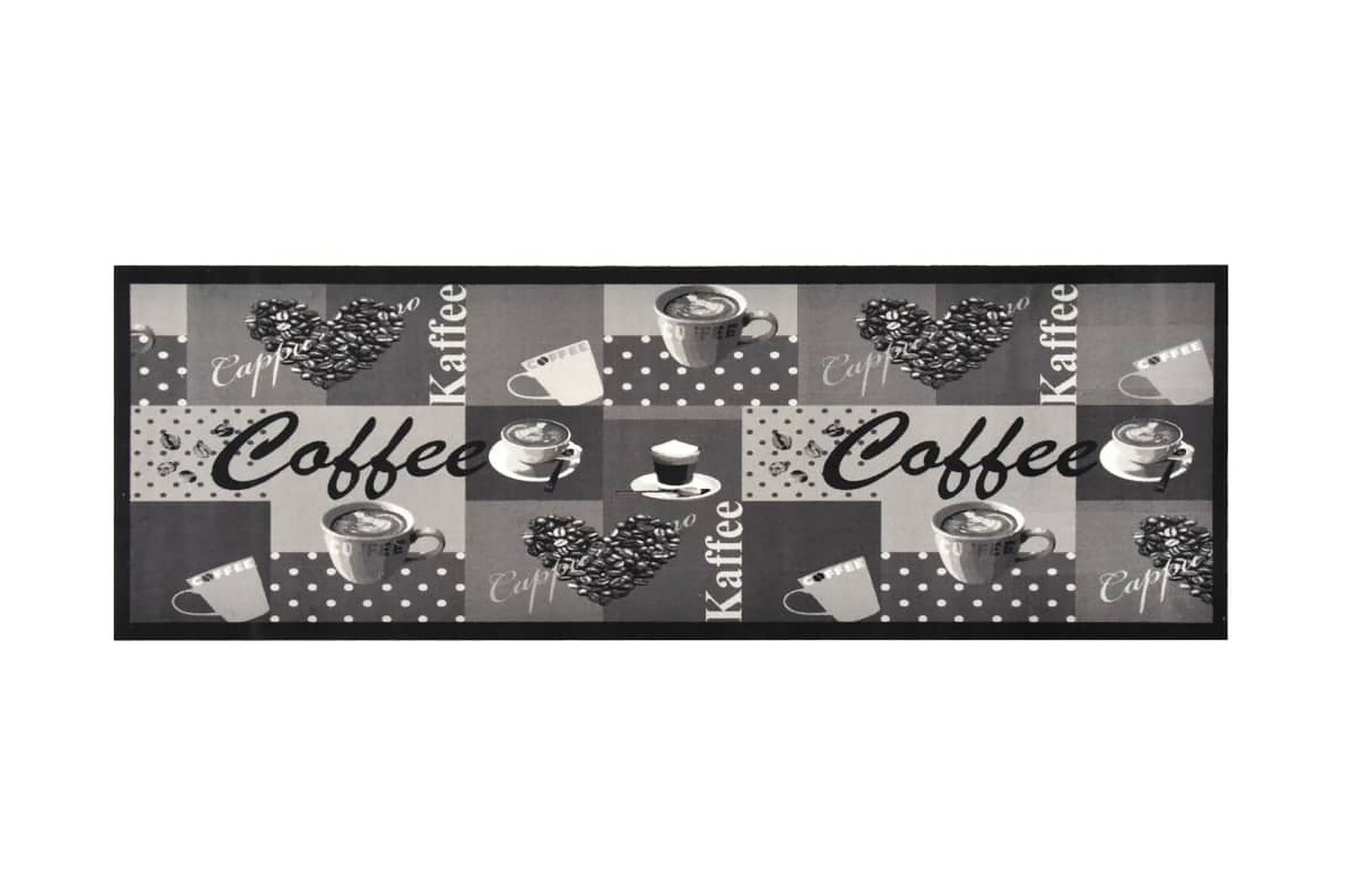 Köksmatta maskintvättbar kaffe blå 60x180 cm -