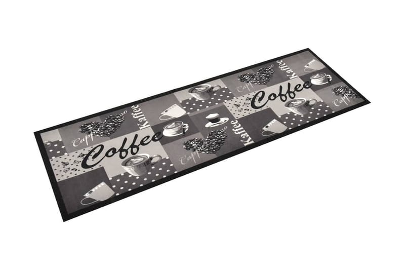 Köksmatta maskintvättbar kaffe blå 60x300 cm - Textilier & mattor - Mattor - Flatvävda mattor
