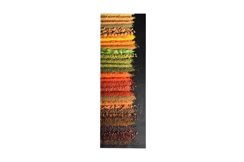 Köksmatta maskintvättbar kryddor 60x300 cm - Flatvävda mattor