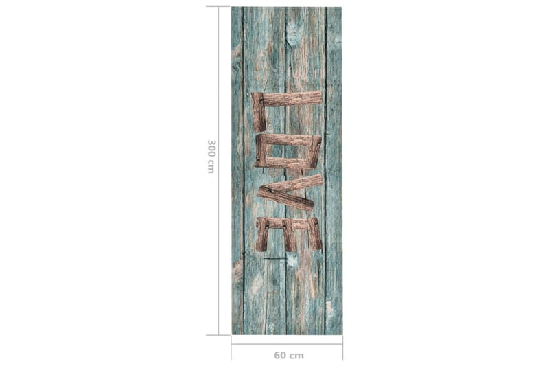 Köksmatta maskintvättbar love 60x300 cm - Textilier & mattor - Mattor - Flatvävda mattor