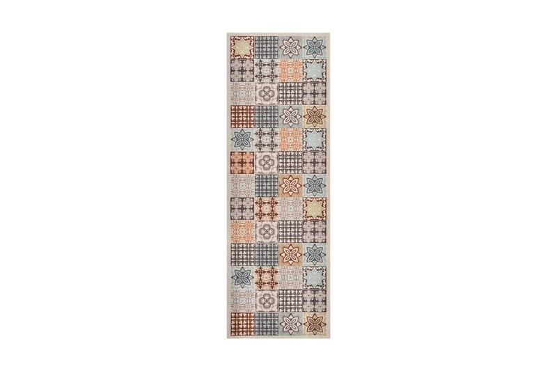 Köksmatta maskintvättbar mosaik 60x180 cm - Flatvävda mattor