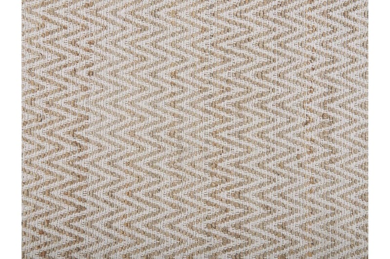 Matta beige 140 x 200 cm AFRIN - Beige - Textilier & mattor - Mattor - Flatvävda mattor