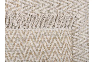 Matta beige 140 x 200 cm AFRIN - Beige - Textilier & mattor - Mattor - Flatvävda mattor