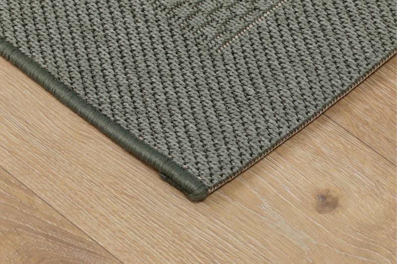 MIAMI Flatvävd Matta 160x230 cm Grön - Flatvävda mattor