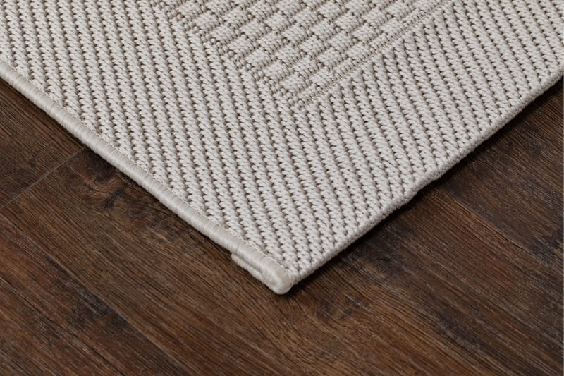 Miami Flatvävd Matta 200x290 cm - Vit - Textilier & mattor - Mattor - Flatvävda mattor