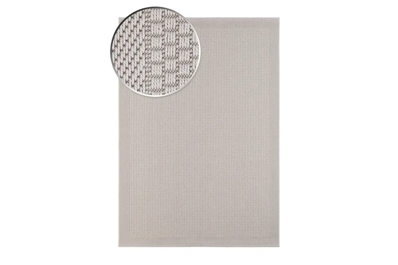 Miami Flatvävd Matta 200x290 cm - Vit - Textilier & mattor - Mattor - Flatvävda mattor