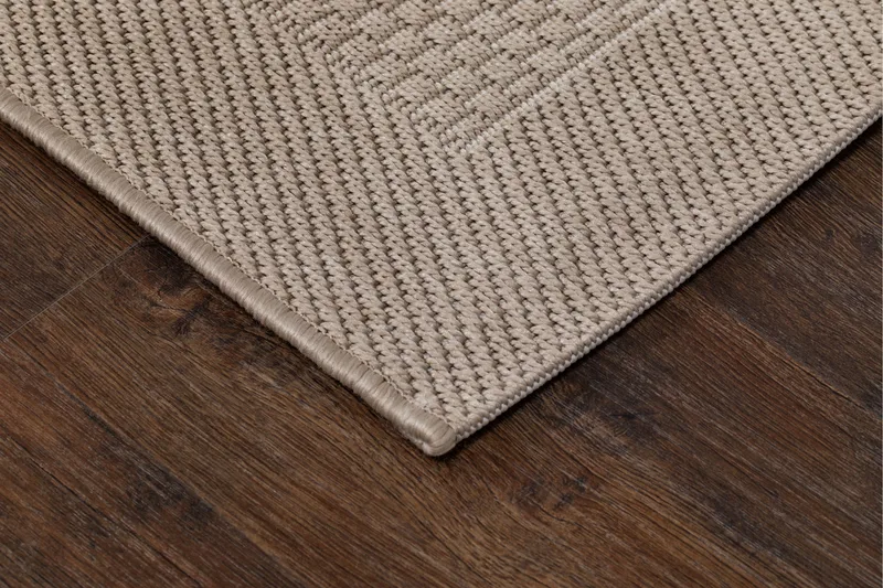 Miami Flatvävd Matta Fyrkantig 200x200 cm - Natur - Textilier & mattor - Mattor - Flatvävda mattor