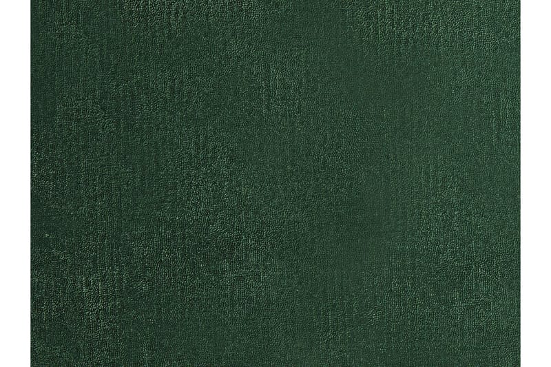 PERUMAL Viskosmatta Rund 140 cm Mörkgrön - Flatvävda mattor