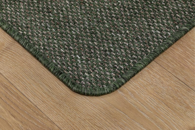 ZEUS Flatvävd Matta 80x250 cm Smaragdgrön - Flatvävda mattor