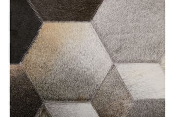Gavik Matta 160x230 cm - Grå - Textilier & mattor - Mattor - Modern matta - Patchwork mattor