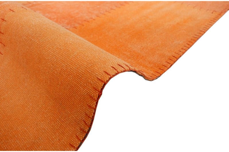 GESSLICK CREEK Matta 120x170 cm Orange/Flerfärgad - D-Sign - Patchwork mattor