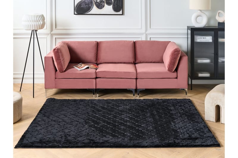 Gharo Skinnmatta 160x230 cm - Svart - Textilier & mattor - Mattor - Fällar & skinnmattor