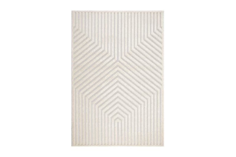 Hampton Flatvävd Matta 140x200 cm Rektangulär, Creme