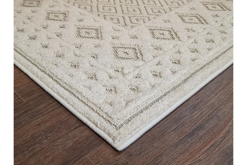 Hampton Flatvävd Matta 200x290 cm Rektangulär - Creme - Textilier & mattor - Mattor - Flatvävda mattor