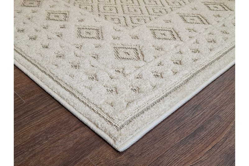 Hampton Flatvävd Matta 240x340 cm Rektangulär - Creme - Textilier & mattor - Mattor - Flatvävda mattor