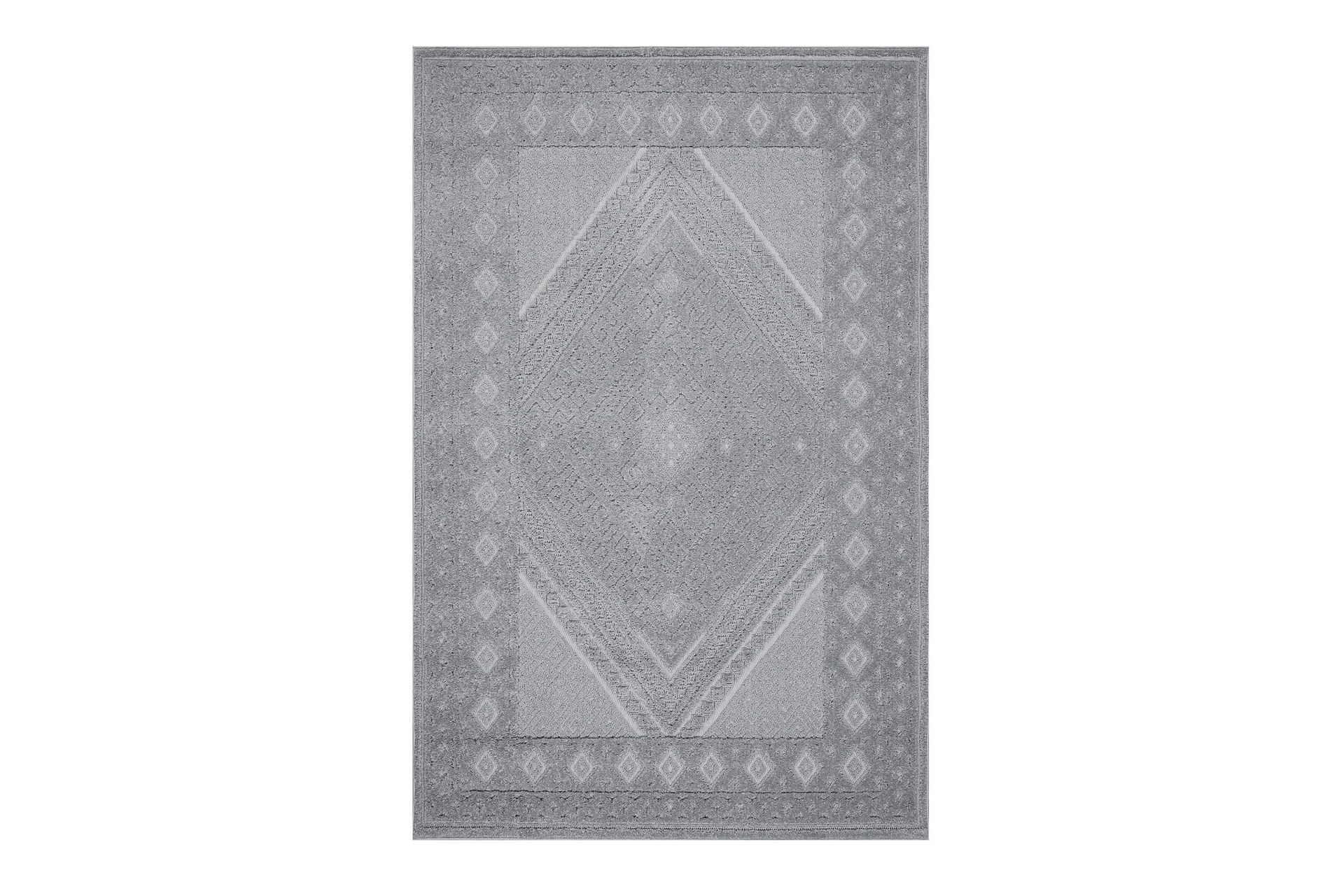 Hampton Flatv&auml;vd Matta 240x340 cm Rektangul&auml;r - Gr&aring;